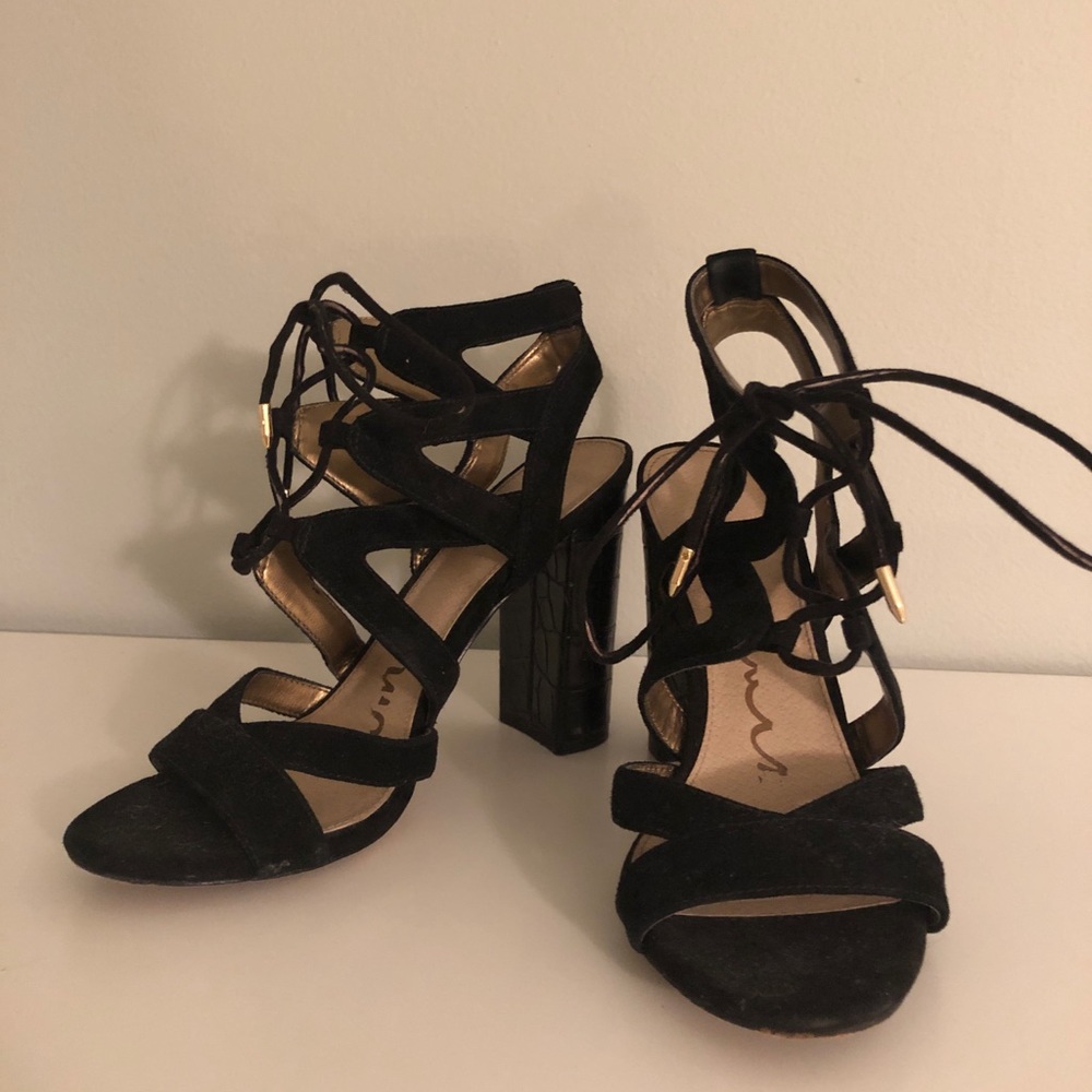 Black Sam Edelman Yardley Heels Size 6.5